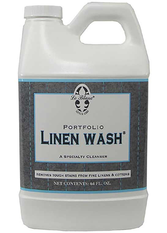 Le Blanc linen wash is an excellent detergent specifically formulated for cotton bed sheets